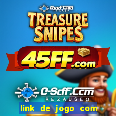 link de jogo com bonus de cadastro